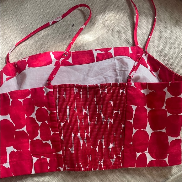 Banana Republic poplin pleated midi skirt and cropped cami set - Picture 3 of 10